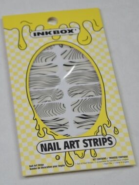 INKBOX Nail Art Strips New In Package — Nail Stickers - Manicure in a box